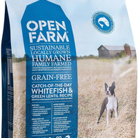 Open Farm - Catch-of-the-Day Whitefish & Green Lentil Recipe - Dry Dog Food - Natural Pet Foods