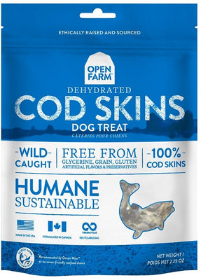 Open Farm Cod Skins Dog Treats - Natural Pet Foods