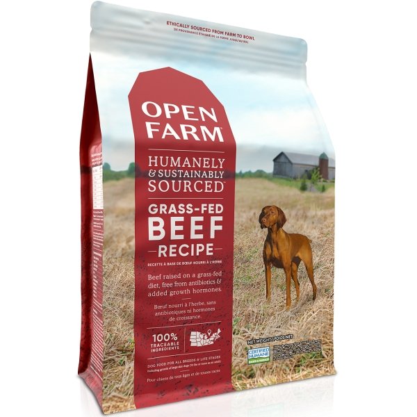 Open Farm - Grass-Fed Beef - Dry Dog Food - Natural Pet Foods
