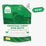 Open Farm™ Homestead Turkey Bone Broth 12 oz - Natural Pet Foods