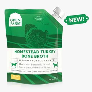 Open Farm™ Homestead Turkey Bone Broth 12 oz - Natural Pet Foods