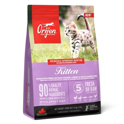 Orijen Kitten 1.8 kg (4 lbs) NEW - Natural Pet Foods