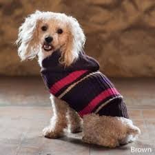 Outdoor Dog Sweater - Brown SALE - Natural Pet Foods