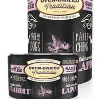 Oven Baked Tradition Grain Free Rabbit Pate Dog - Natural Pet Foods