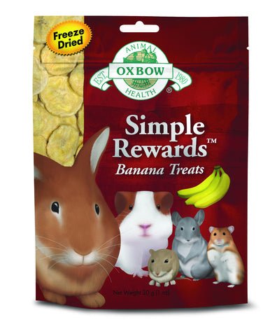Oxbow Animal Health © Simple Rewards Banana Treat - Natural Pet Foods