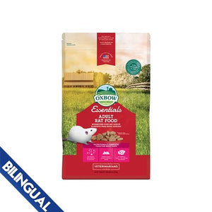 OXBOW ANIMAL HEALTH® ESSENTIALS ADULT RAT FOOD 3 LB - Natural Pet Foods