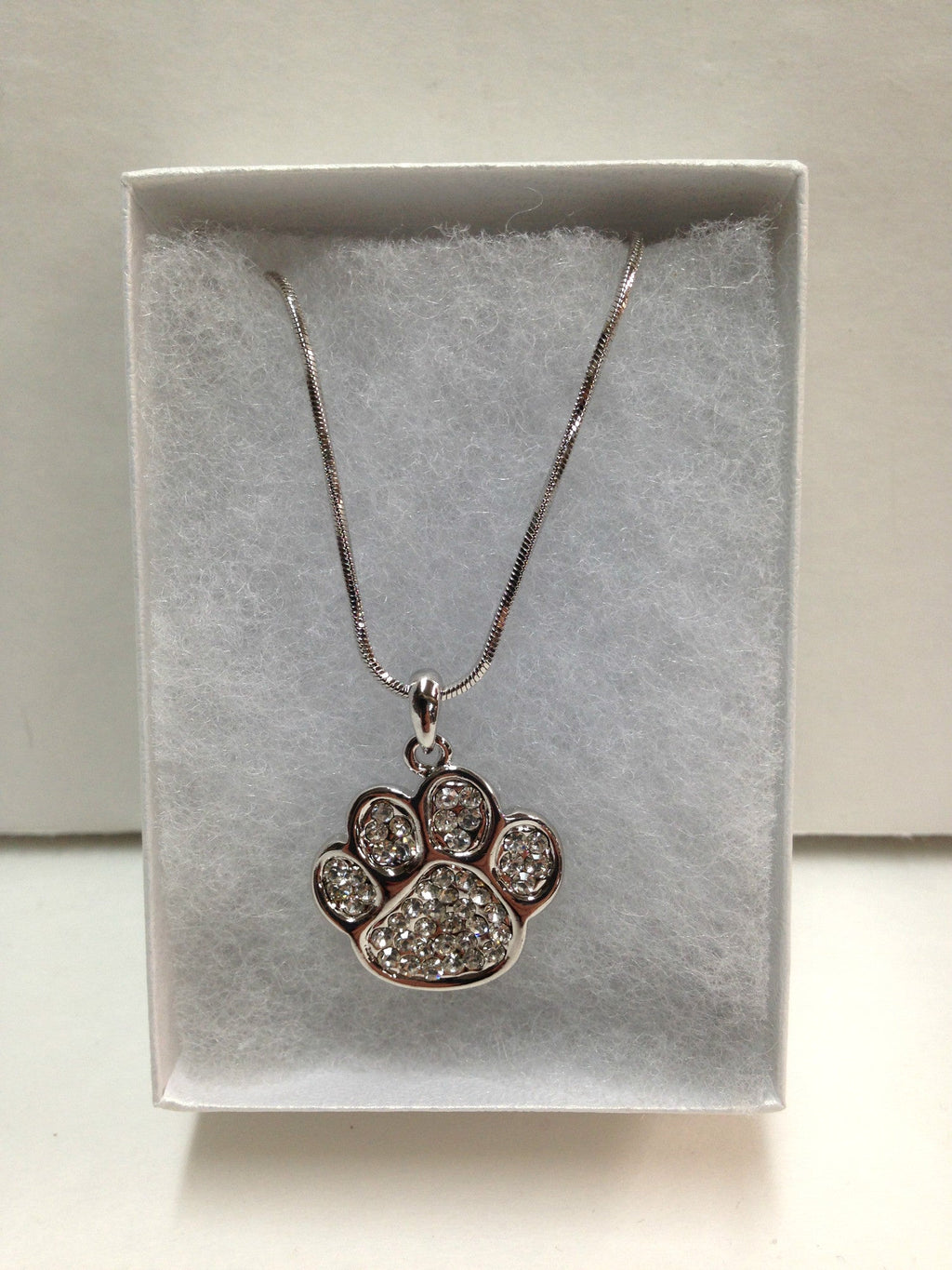 Paw Print Necklace - Natural Pet Foods