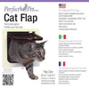 Perfect Pet - Cat Flap - Cat door - Natural Pet Foods