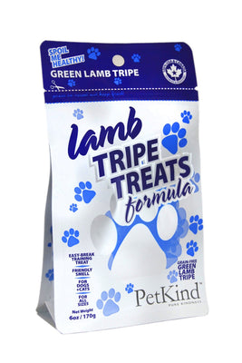 Pet Kind Green Lamb Tripe Treat Formula - Natural Pet Foods