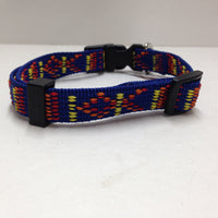 Pet Pro Blue Indian Collar for Small Dogs - Natural Pet Foods