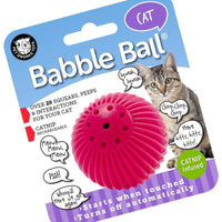 Pet Qwerks - Babble Ball w/Cat Nip - Natural Pet Foods