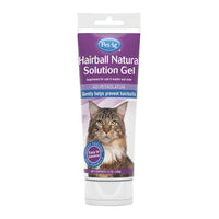 PetAg Hairball Natural Solution Gel Supplement for Cats - 3.5 oz - Natural Pet Foods