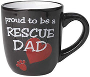 Petrageous- Lucky Paws "Proud To Be a Rescue Dad" Mug - Natural Pet Foods