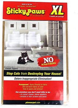 Smartcat Sticky Paws Xl Sheets Cat - 5 sheets