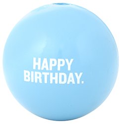 Planet Dog - Happy Birthday Ball NEW - Natural Pet Foods