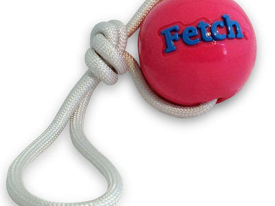 Planet Dog© Orbee-Tuff Fetch Ball with Rope - Natural Pet Foods