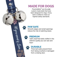 PoochieBells - Dog Potty Training Doorbell "All You Need Is Love" - Natural Pet Foods