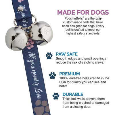 PoochieBells - Dog Potty Training Doorbell 