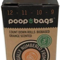 Poop Bags Countdown Rolls 120 Bags - Natural Pet Foods