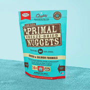 Primal Freeze-Dried Chicken & Salmon Nuggets for Cats