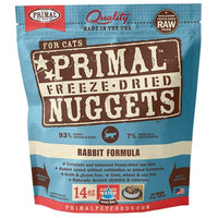 Primal Freeze Dried Rabbit Cat Food - Natural Pet Foods