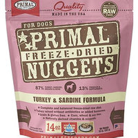 Primal Freeze Dried Turkey & Sardine Formula - Natural Pet Foods