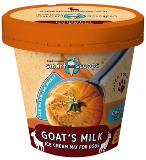 Puppy Scoops Goat's Milk Ice Cream Mix Pumpkin *NEW - Natural Pet Foods