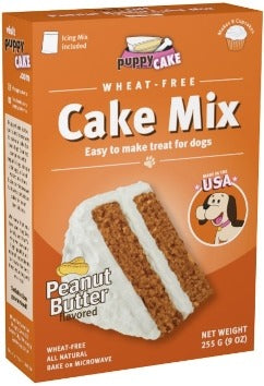 Puppy Cake  Cake Mix Peanut Butter