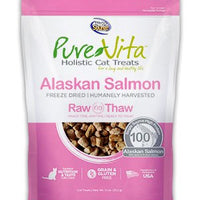 Pure Vita Freeze Dried Alaskan Salmon Delights for Cats - Natural Pet Foods
