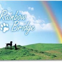 Rainbow Bridge Sympathy Card - Natural Pet Foods
