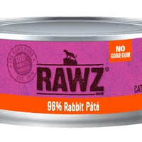 Rawz 96% Rabbit Pate - Natural Pet Foods