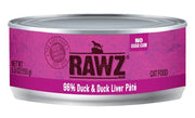 Rawz Duck and Duck Liver cat cans - Natural Pet Foods