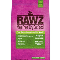 Rawz Meal Free Dry Cat Food - Dehydrated Chicken, Turkey & Chicken Recipe - Natural Pet Foods