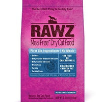 Rawz Meal Free Dry Cat Food - Salmon, Dehydrated Chicken, & Whitefish Recipe - Natural Pet Foods