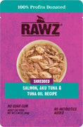 Rawz Shredded Salmon, Aku Tuna & Tuna Oil Recipe - Natural Pet Foods