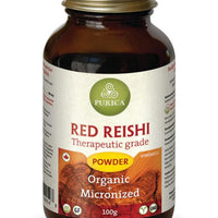 Red Reishi Micronized Mushrooms 100g - Natural Pet Foods
