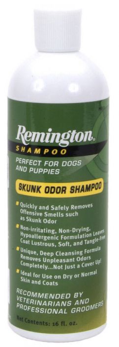 Remington skunk odor shampoo perfect for dog and puppies 16 oz - Natural Pet Foods