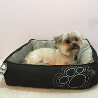 Rogz - Luna Podz Reversible Dog Bed in Black (Small) SALE 65% OFF - Natural Pet Foods