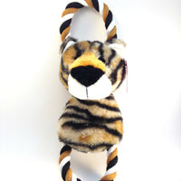 Safari Tiger Rope Toy SALE - Natural Pet Foods