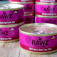 Rawz canned cat food