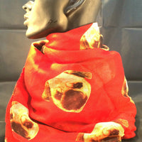 Scarf with Pug - Natural Pet Foods