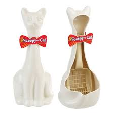 Scoopy the Cat Litter Scoop and Holder - Natural Pet Foods