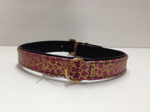 SD Pink Leather Collar - Natural Pet Foods