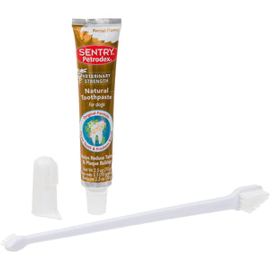 Sentry Petrodex - Natural Toothpaste for Dogs - Peanut Butter - Natural Pet Foods