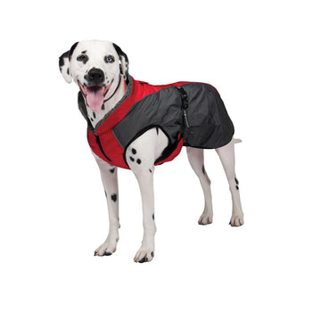 Shedrow K9 Chinook Dog Coat - Red/Grey