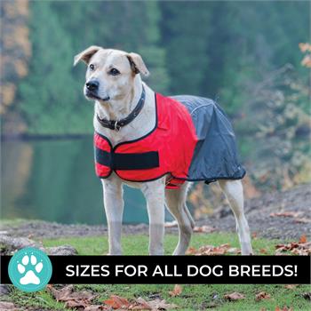 Shedrow K9 Cloudburst Rain Jacket Red (discontinued)