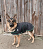Shedrow K9 Vail Dog Coat Black with Smoke Pine Trim (NEW) - Natural Pet Foods