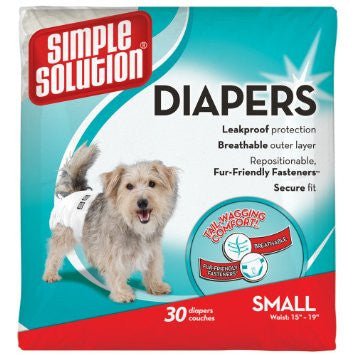 Simple Solution 30pk Diapers - Natural Pet Foods