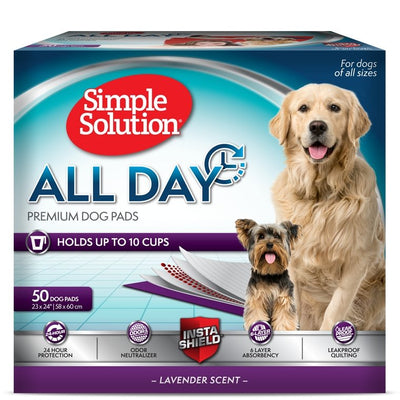 Simple Solution - All Day Premium Dog Pad 50 pack - Natural Pet Foods