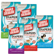 Simple Solution - Disposable Diapers - 12 Pack - Natural Pet Foods
